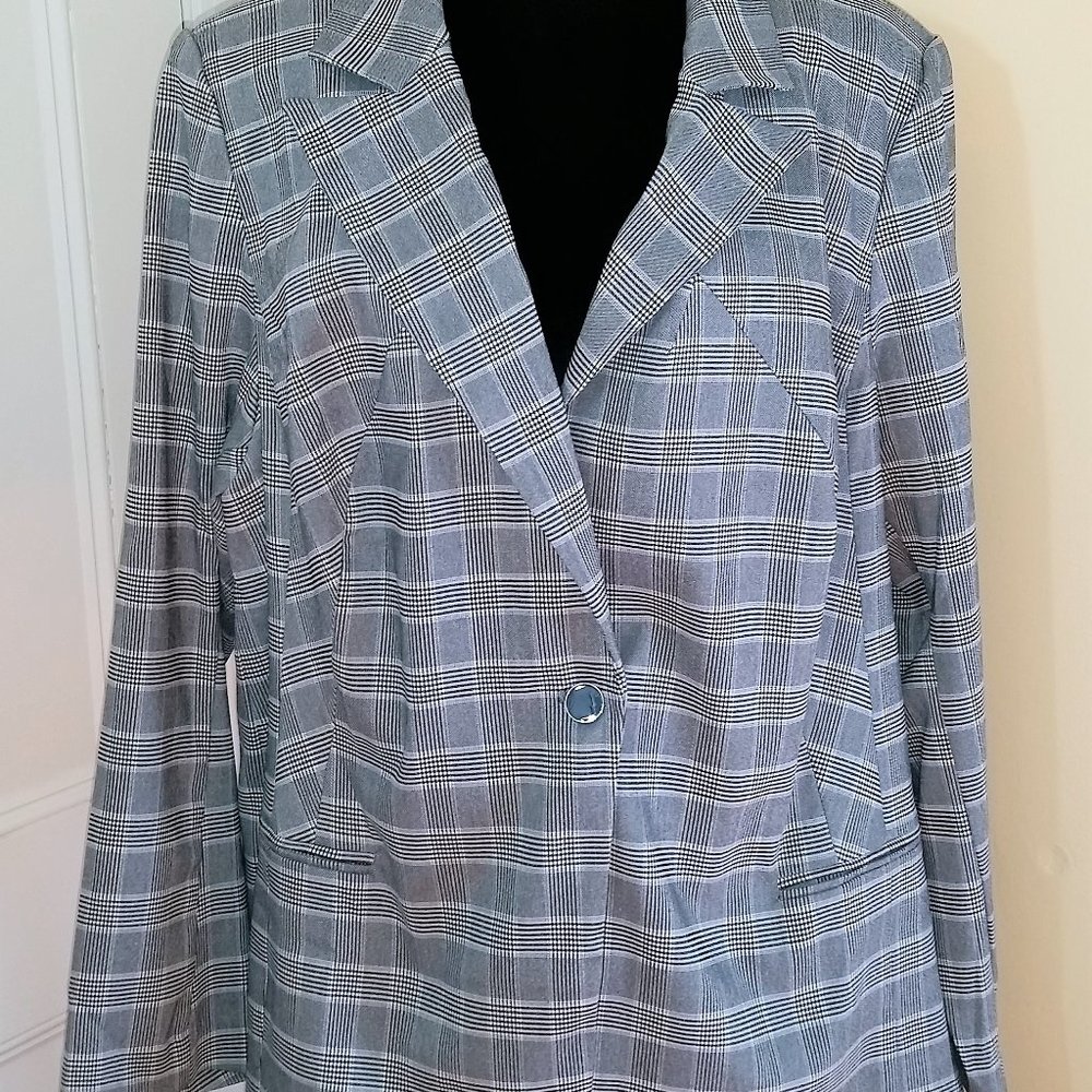 NWT Gray Suit Jacket 24W